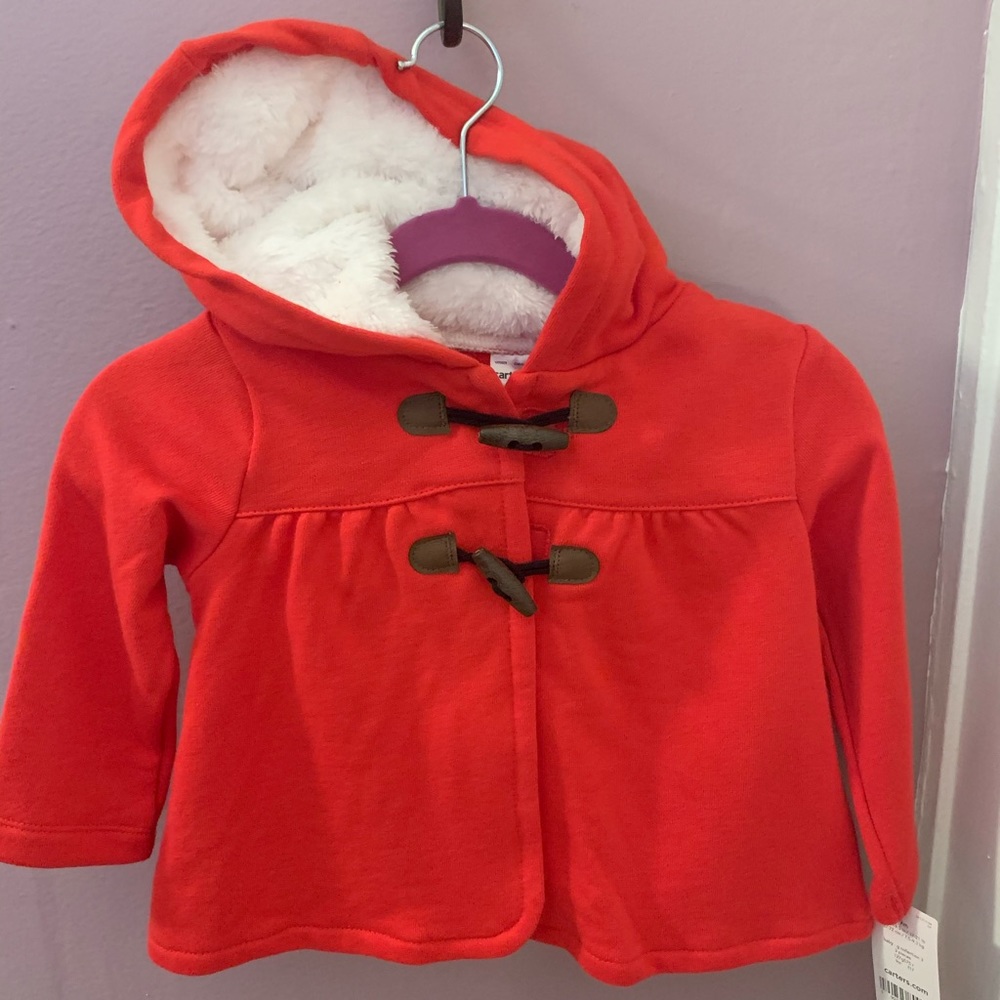 Carters NWT 9 mos Baby girls jacket
